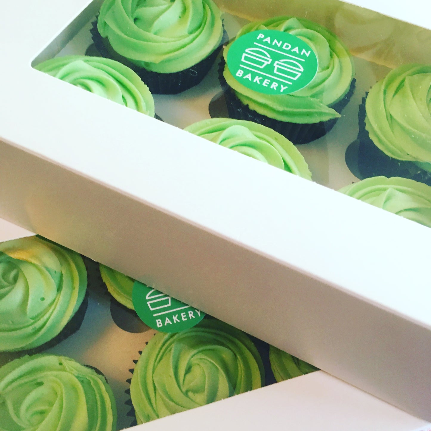 Pandan Cupcakes