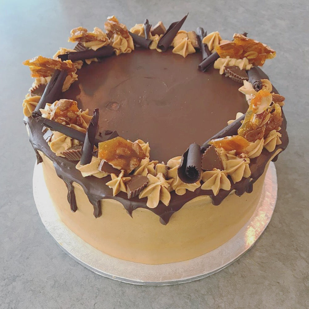 Peanut Butter and Chocolate Cake