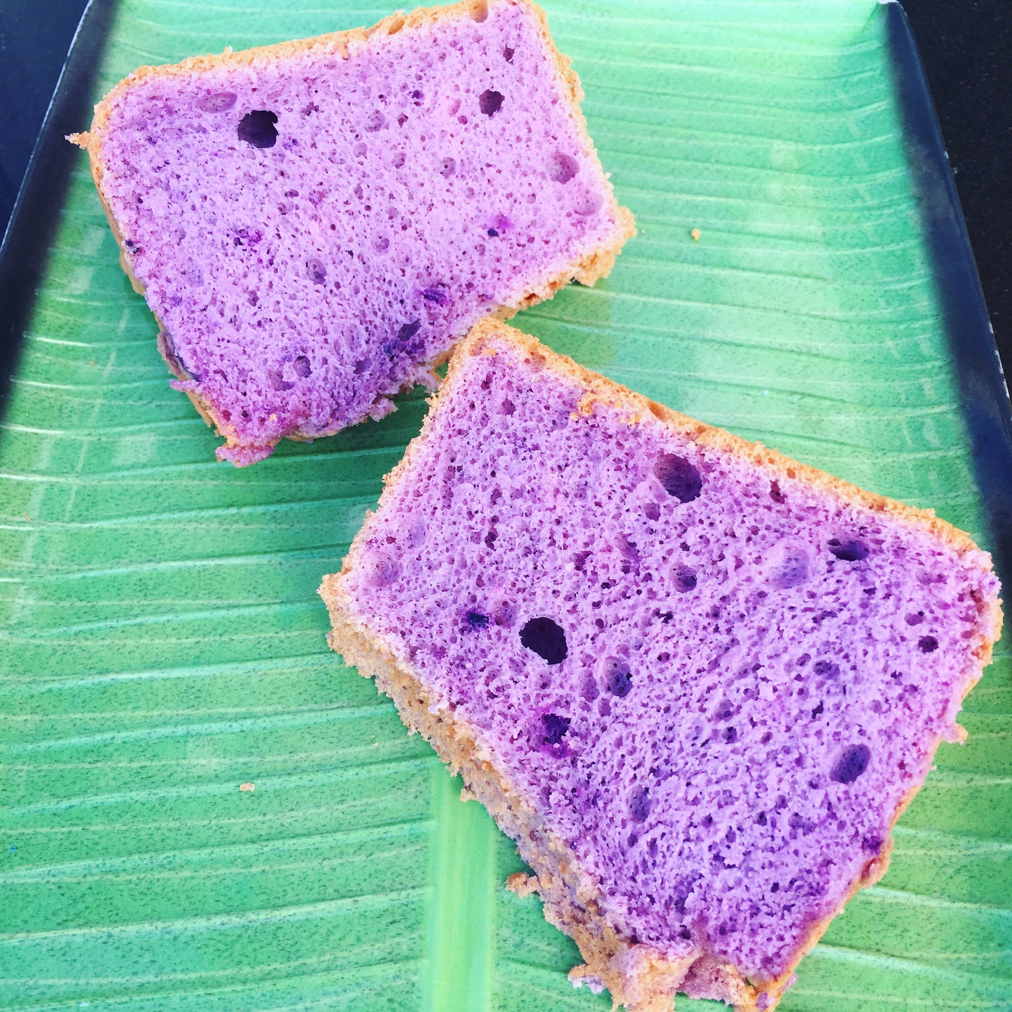 Ube Chiffon Sponge Cake