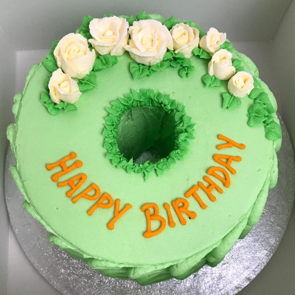 Pandan Chiffon Celebration Cake