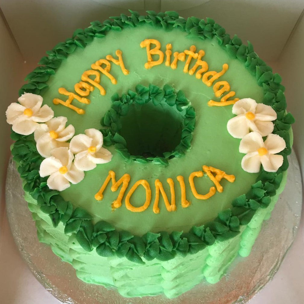 Pandan Chiffon Celebration Cake